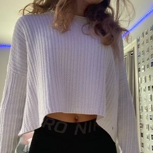 Hollister sweater❕white❕size xs❕